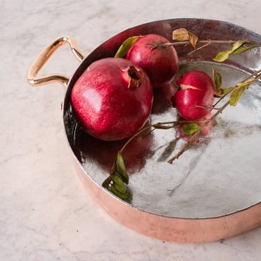 Lefèvre Monogrammed Copper Braising Pan