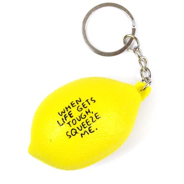 Stress Relief Keychain | Lemon Squeeze