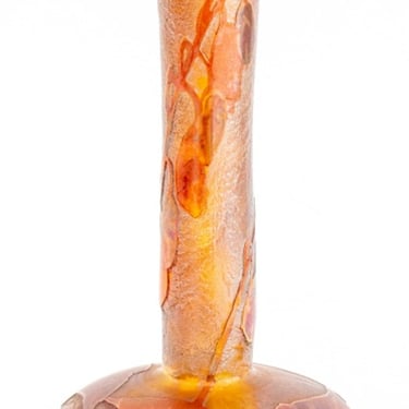 Lhomme Lefevre French Art Nouveau Cameo Glass Vase