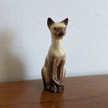 Vintage Hagen Renaker Siamese Cat 