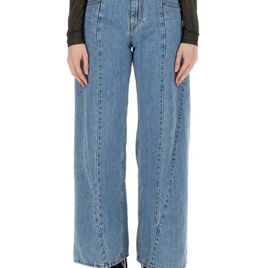 Maison Margiela Women Jeans In Denim