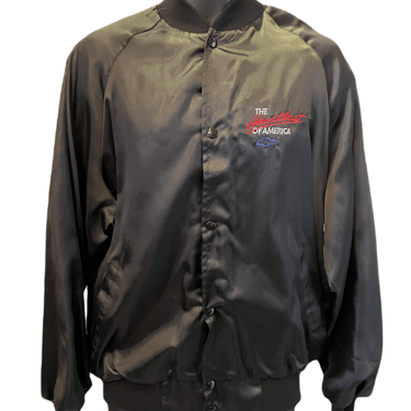 1980's Chevy Satin Jacket Size XL