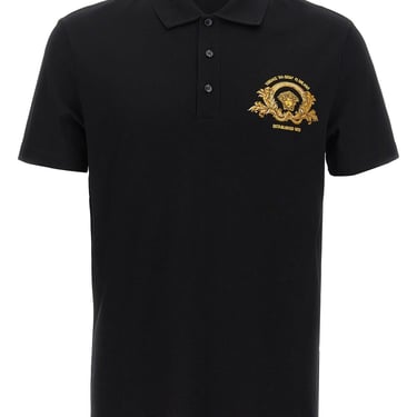 Versace Men 'Coupe Blason' Polo Shirt