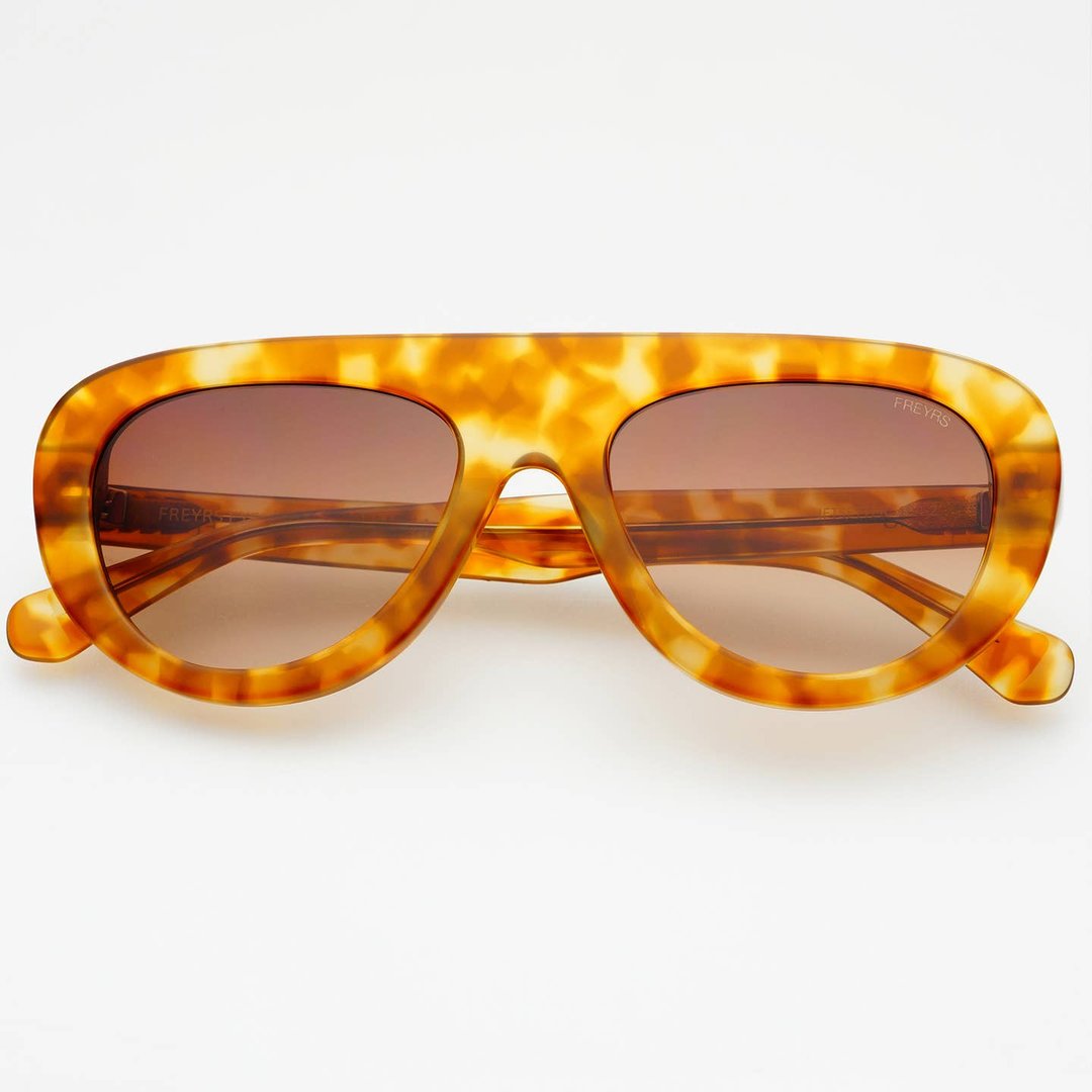 Jetsetter Acetate Aviator Sunglasses - Honey Tortoise | Humboldt House