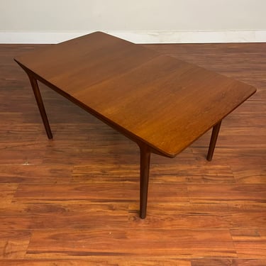 A.H. McIntosh Twin Leaf Teak Dining Table