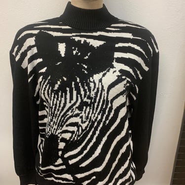 St. John Zebra sweater 