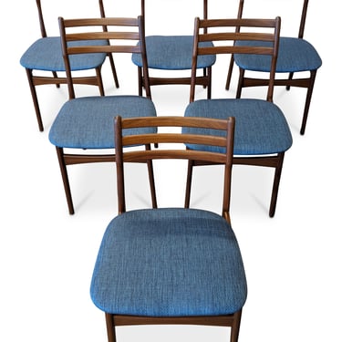 6 Teak Dining Chair by Viborg Stole Fabrik - 052439