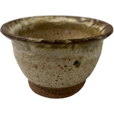 Vintage mid century modern 1960s studio pottery ceramic planter 