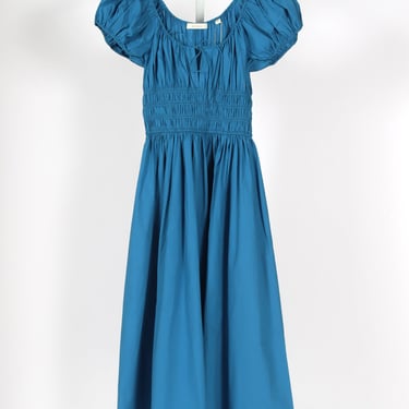 Quinn Dress - Soft Cobalt Call to order (617) 248-9910