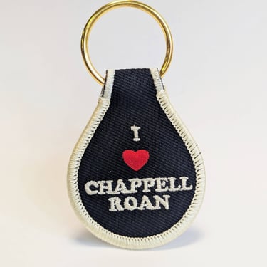 I Heart Chappell Roan Embroidered Key Tag