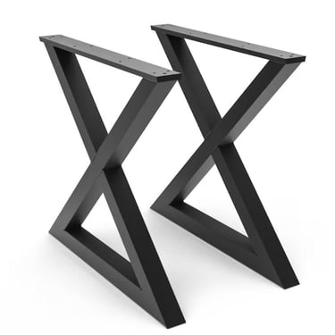 Modern X-Legs for Tables and Desks - Sleek and Sturdy Design 