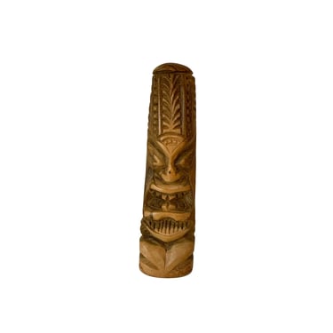 Vintage Hand Carved Tiki Totem-10 inch 