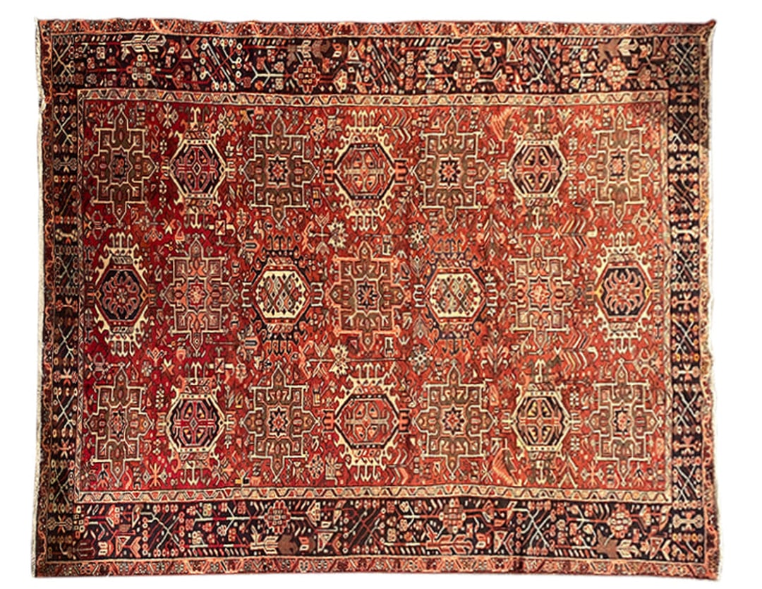 HANDMADE PERSIAN RUG 8' x 11'7" Collier West Brooklyn, NY