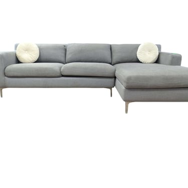 Light Grey Sectional w/ Chaise