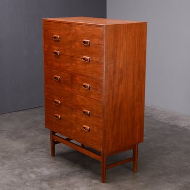 Henrik Wørts High Chest Dresser Mid-Century Danish Modern Teak 