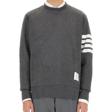 Thom Browne Men 4Bar Stripe Inlay Sweatshirt