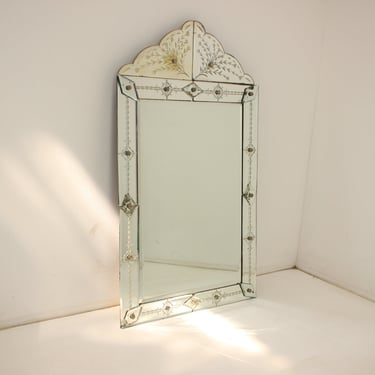 Unique Wall Mirror, Czechoslovakia, circa 1900 / Mid-century / Vintage Mirror / 