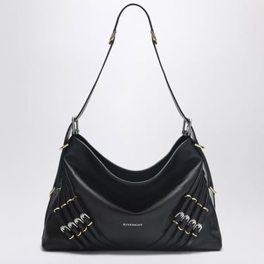 Givenchy Medium Voyou Bag In Black Leather Women