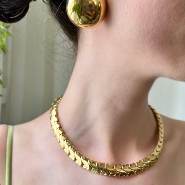 80s Givenchy Gold Earrings