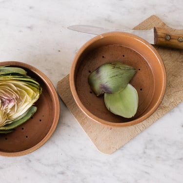 Trio of Shallow Cheese Pots