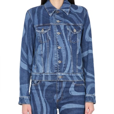 Pucci Women Marble Print Jacket