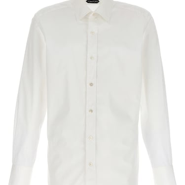 Tom Ford Men Cotton Poplin Shirt