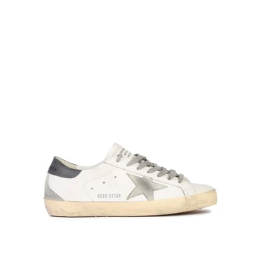 Golden Goose White Leather Sneakers Man