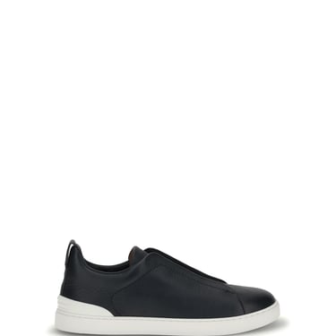 Zegna Men Leather Sneakers