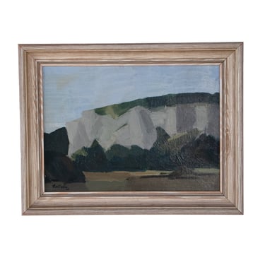 #1596 Painting in Oil by Sixten Lundbohm, (1895-1982)