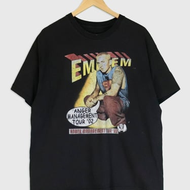 Vintage 2002 Eminem Anger Management Tour T Shrit Sz XL