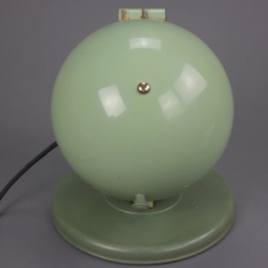 Vintage Green Medical Bauhaus Table lamp from 1930,Industrial Still  Klein Hohensonne S 100 Original Hanau Light,Vintage Decor Lamp, MCM 