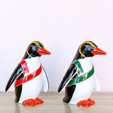 Lynn Chase Penguin Salt and Pepper Set