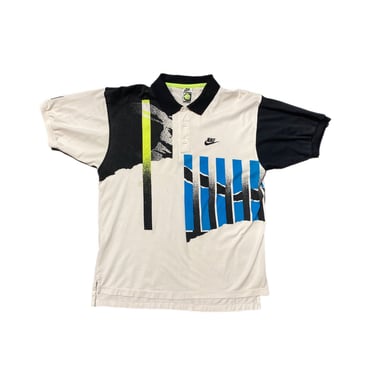 (XL) White Challenge Court Nike Tennis Polo Shirt 081122 JF