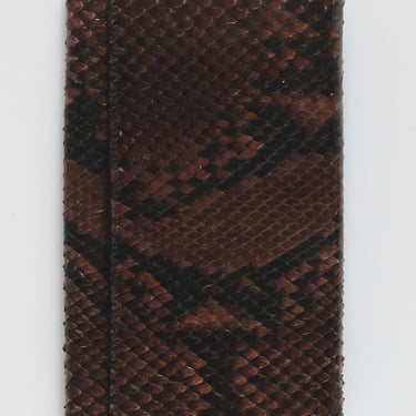 Giorgio Armani Snakeskin Wallet Continental circa 1990's 2000's