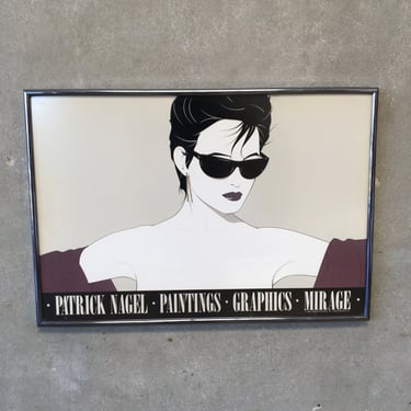 Local Long Beach LA Pick Up - Vintage 1983 Patrick Nagel 