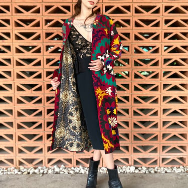 Embroidered Floral Suzani Coat