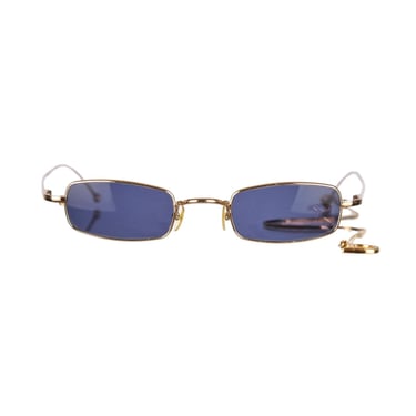 Dior Gold Logo Charm Micro Sunglasses