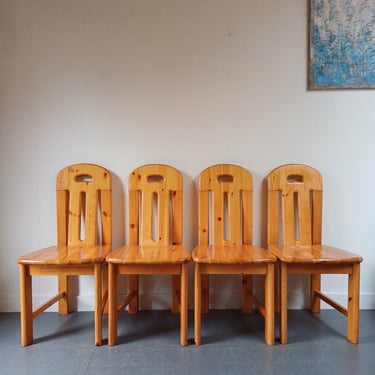 Vintage chrome dining chairs by Effezeta, 1970s - | Vintiques