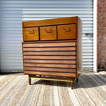 American of Martinsville Dania Tallboy Dresser