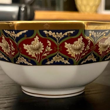 Christian Dior Tabriz Hexagonal Serving Bowl Large & Small 