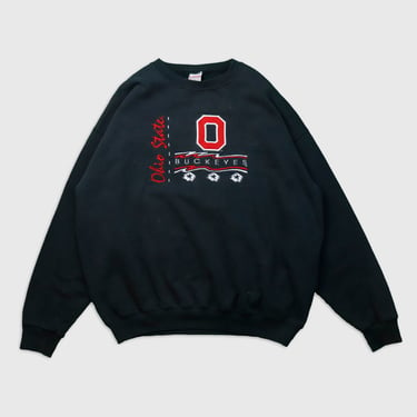 Vintage Ohio State Buckeyes Embroidered Sweatshirt Sz XL