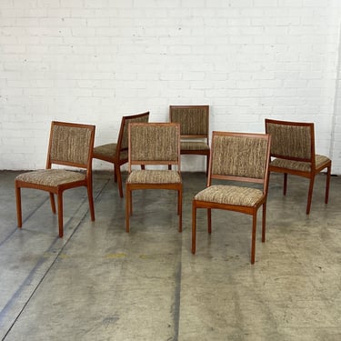 Danish Modern Dining Chairs - Set of Six 