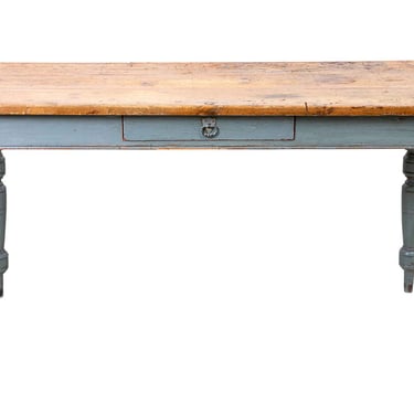 19th Century Pine Work Table