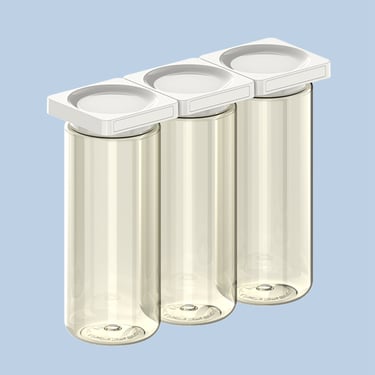 Large 3-Pack Container by Cliik - White