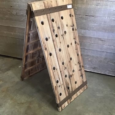 Folding Wood Wine Rack (Tacoma)