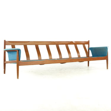 Grete Jalk for France and Sons Mid Century 4 Seater Teak Sofa - mcm 