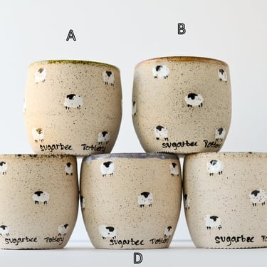 Little Sheep Cups | Handmade Pottery 
