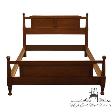 DREXEL FURNITURE Dutchess County Solid Walnut Early American Full Size Bed 612-530 
