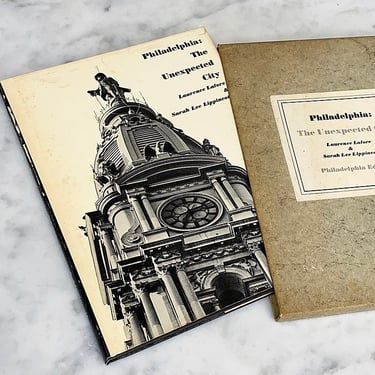 Vintage Philadelphia: The Unexpected City Book Retro 1960s Mid Century Modern + Hardcover + Photographs + Philly Landmarks + Home Decor 
