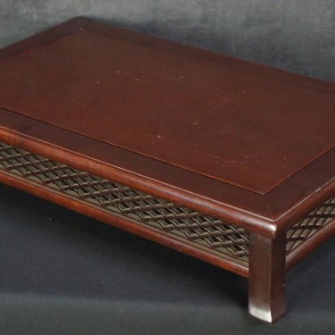 Japan bonsai Koro censer wood stand 1970 Japanese interior 